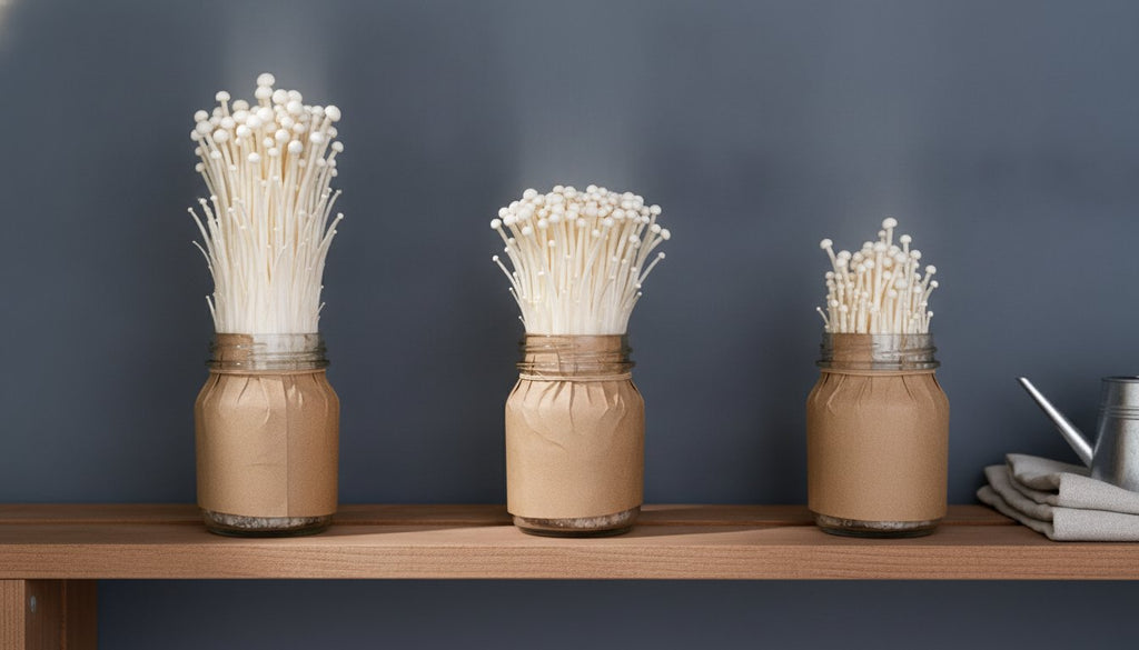 Enoki Mushrooms Cultivation: What's the Best Way?