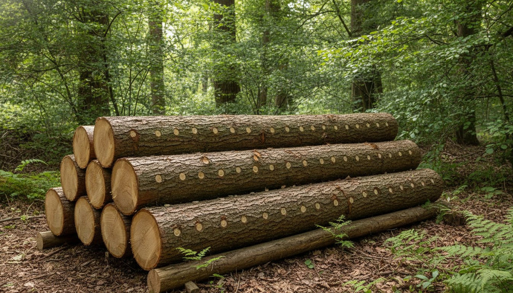 Green Mold on Shiitake Logs: Should You Panic or Just Wash It Off?