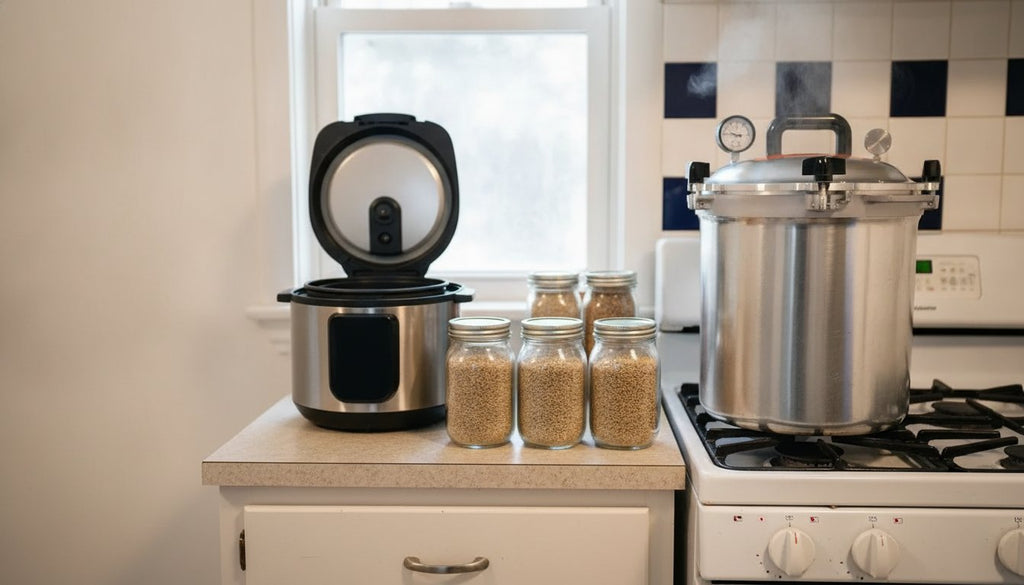 Instant Pot vs Pressure Cooker for Mushroom Sterilization: Which Should You Buy?