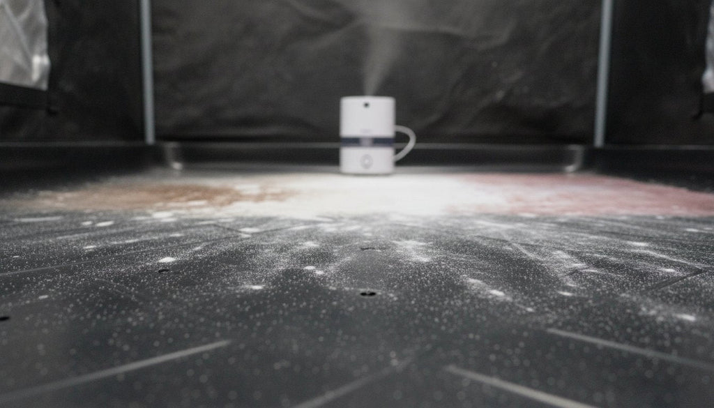 Why Is White Dust Coming Out of My Grow Tent Humidifier?