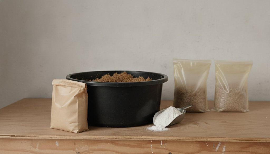 What Does Gypsum Actually Do in Mushroom Substrate?