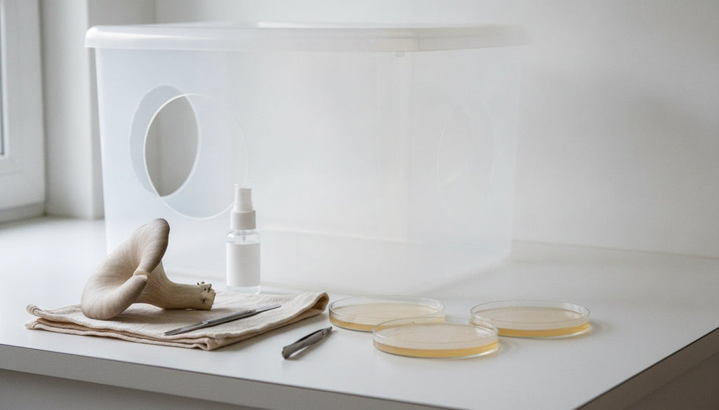 How to Clone a Mushroom on Agar