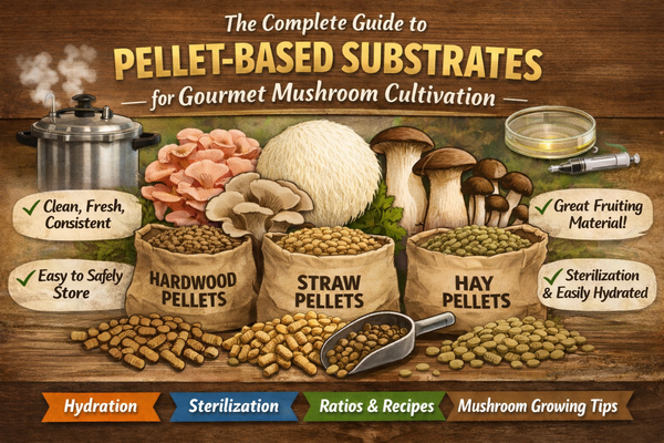 The Complete Guide to Pellet-Based Mushroom Substrates