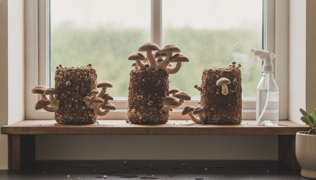 How to Grow Shiitake Mushrooms at Home