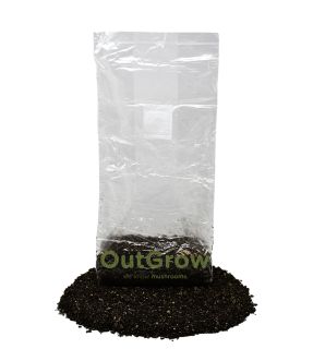 1lb Pasteurized Mushroom Casing Mix - Ready-to-Use in Grow Bag