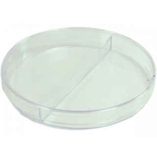 Petri Dish 100 X 15mm Pack of 20  With 2 Sections