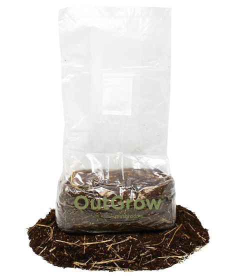 Out-Grow 50/50 Horse Manure and Wheat Straw Substrate - 5 lb Bag Display